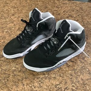 NEW NWOB NIKE JORDAN RETRO 5 V OREO 10